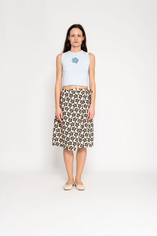 WRAP SKIRT | HAPPY HIBISCUS