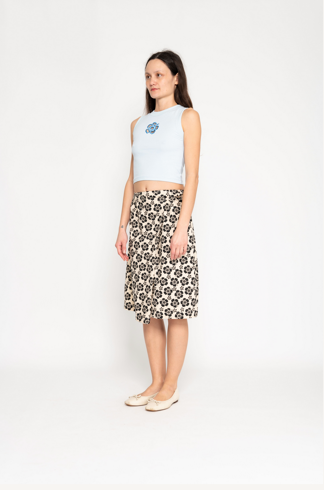 WRAP SKIRT | HAPPY HIBISCUS