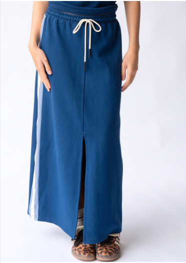 ALYX MAXI SKIRT | ESTATE BLUE