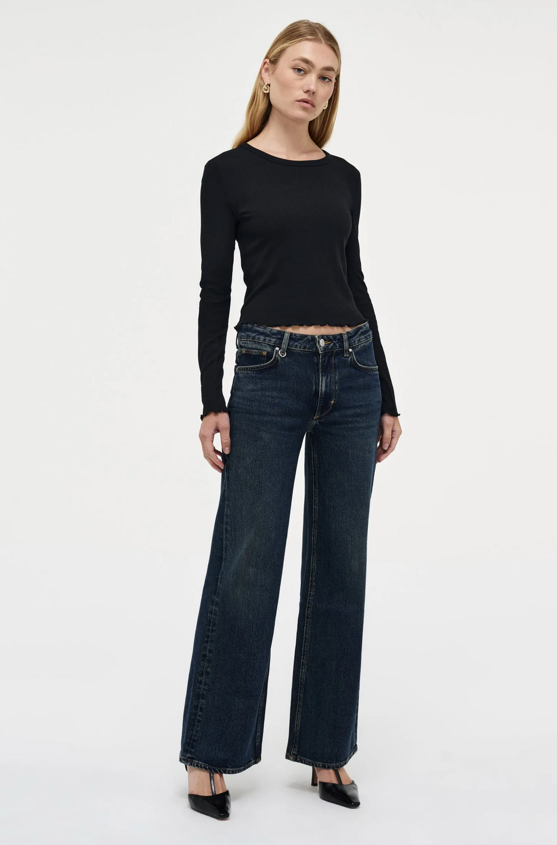 EVA WIDE MEMPHIS | DARK VINTAGE INDIGO