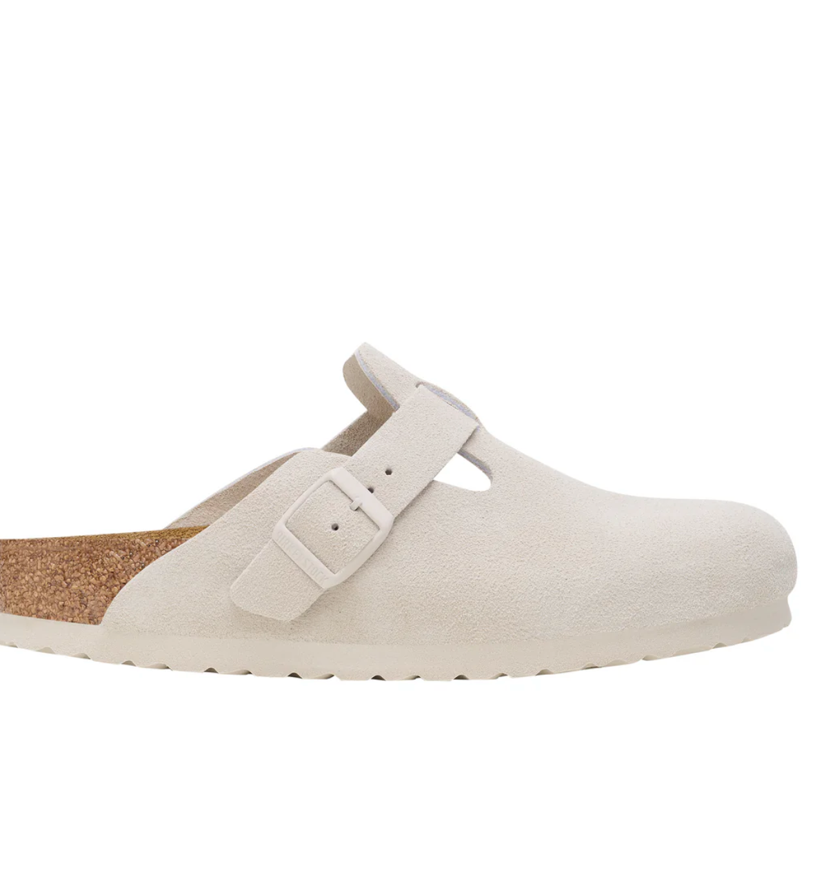 BOSTON SUEDE LEATHER REGULAR | ANTIQUE WHITE