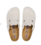 BOSTON SUEDE LEATHER REGULAR | ANTIQUE WHITE