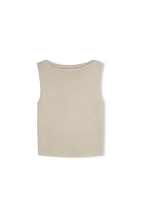 TEXTURED KNIT TOP | NATURAL