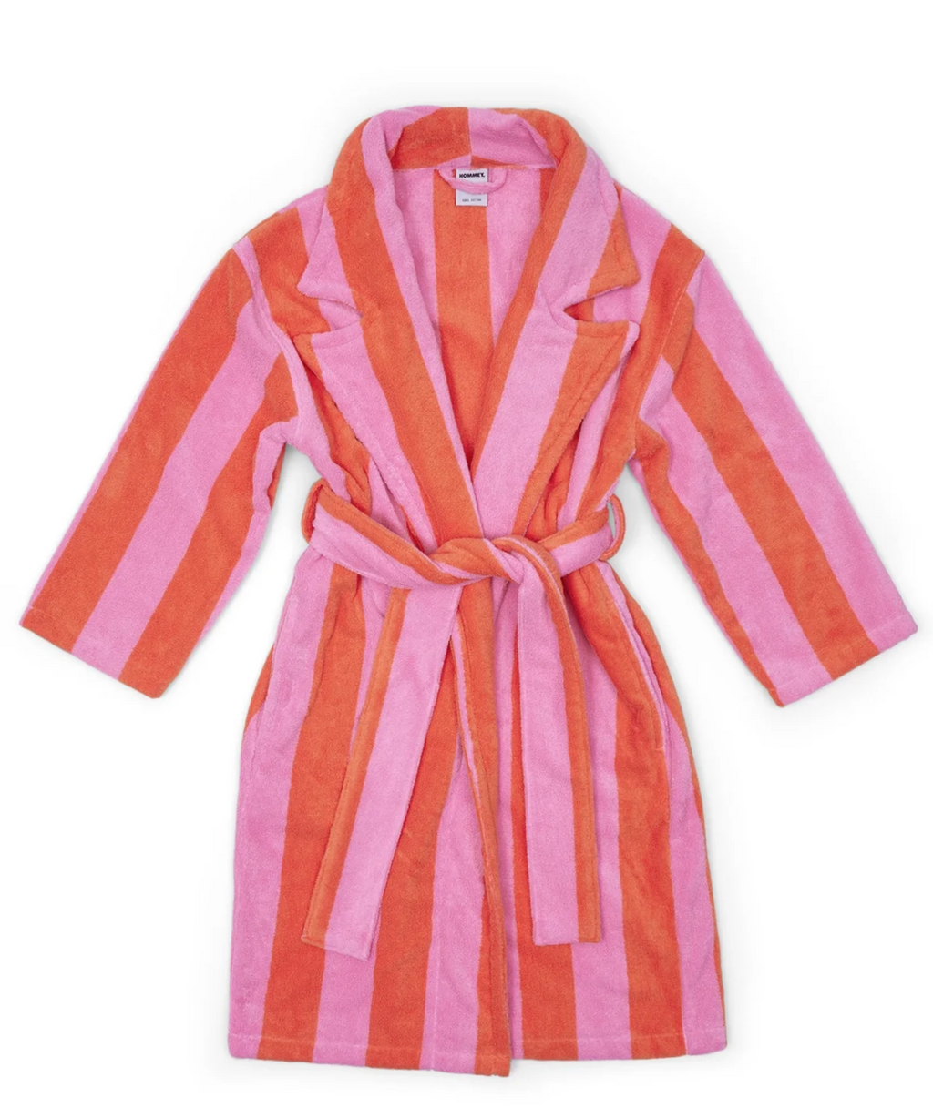 HOMMEY ROBE | SHERBET STRIPES