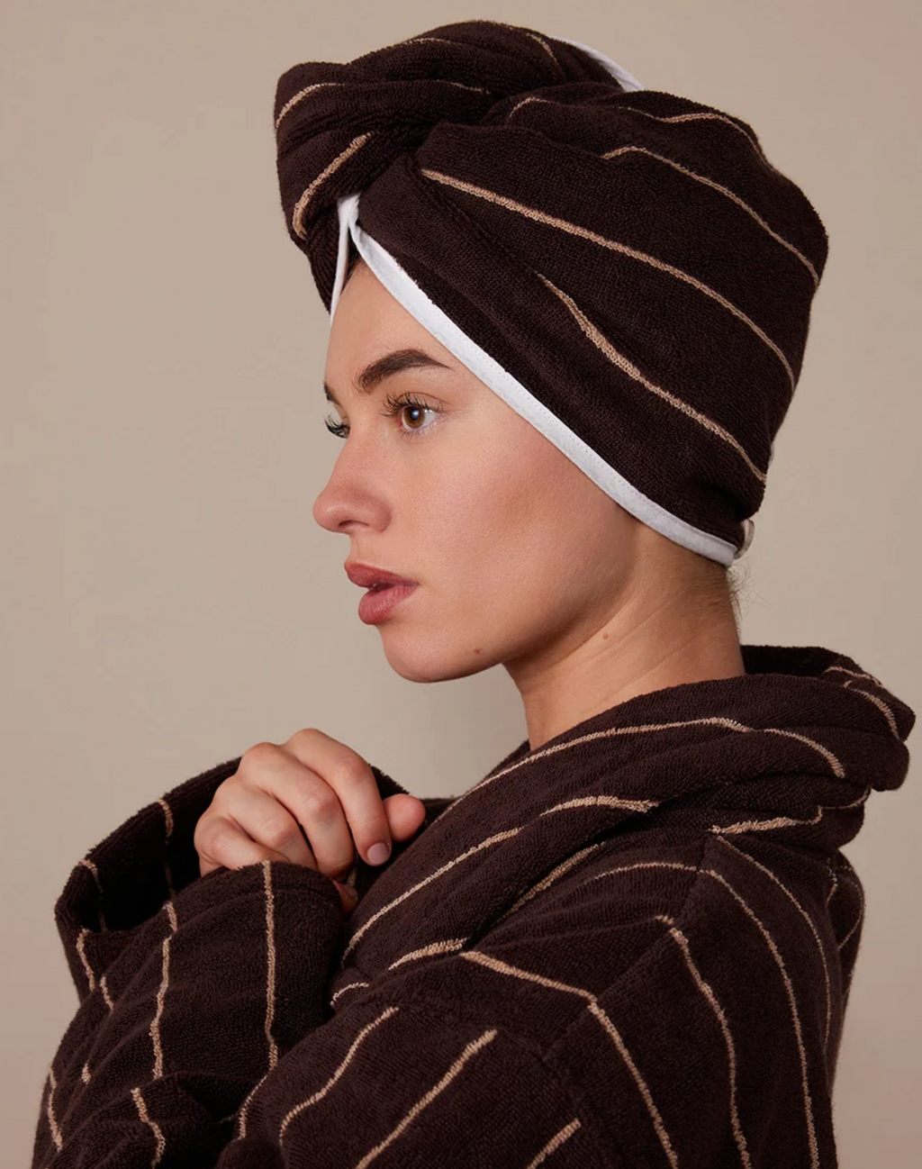 HOMMEY HAIR WRAP | ESPRESSO