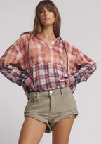 BANDIT LOW WAIST DENIM SHORT | FADED KHAKI