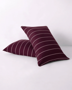 HOMMEY PILLOW CASE PAIR | MULBERRY