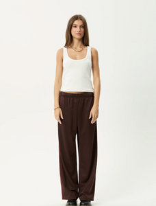 AVENUE TRACK PANT | COFFEE