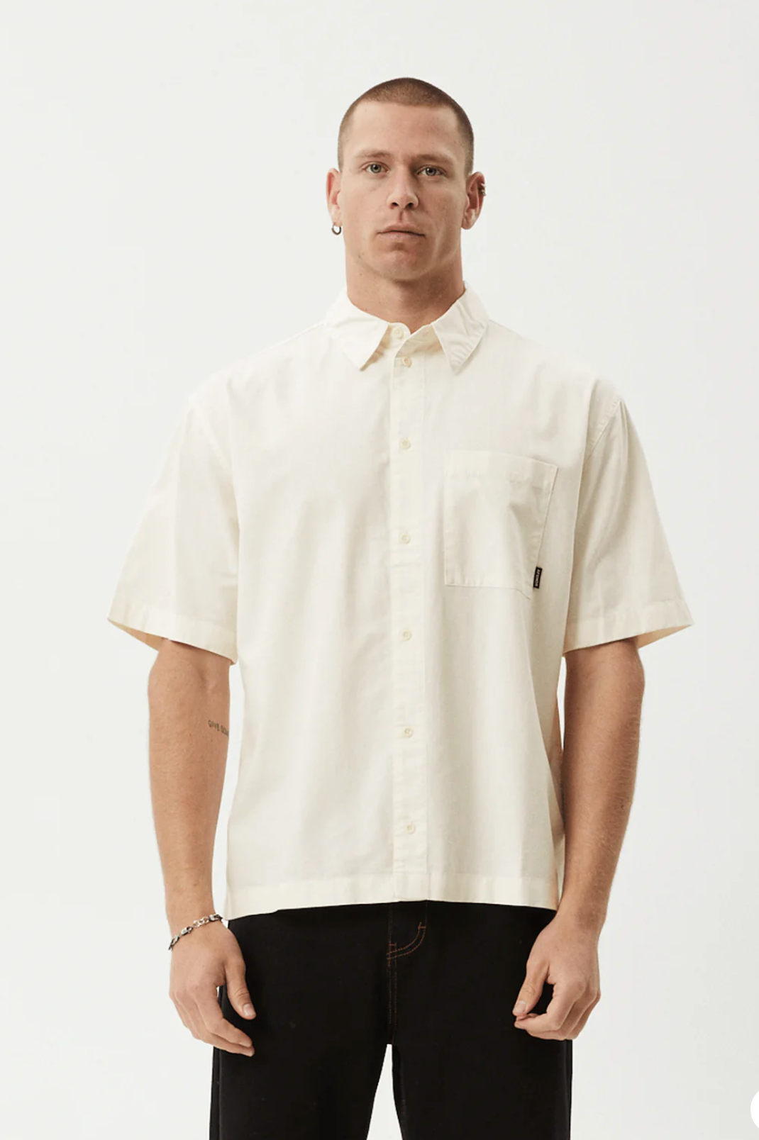 EVERYDAY SHORT SLEEVE SHIRT | OFF WHITE