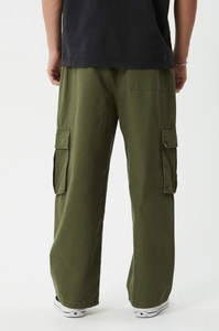 ATLAS CANVAS CARGO PANT| MILITARY