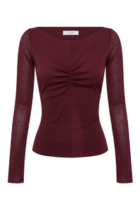 CLEMENT LS TOP | PLUM