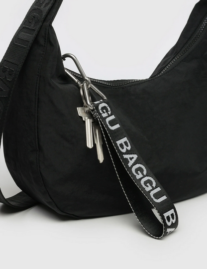 Logo Keychain Black and White