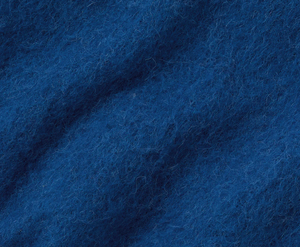 MERINO ALPACA THROW | COLBALT
