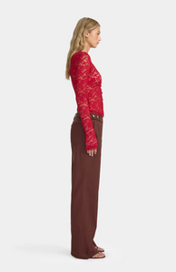 ALYSSA LACE CARDIGAN | ROUJE