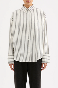 EMERSON SHIRT| SALT STRIPE