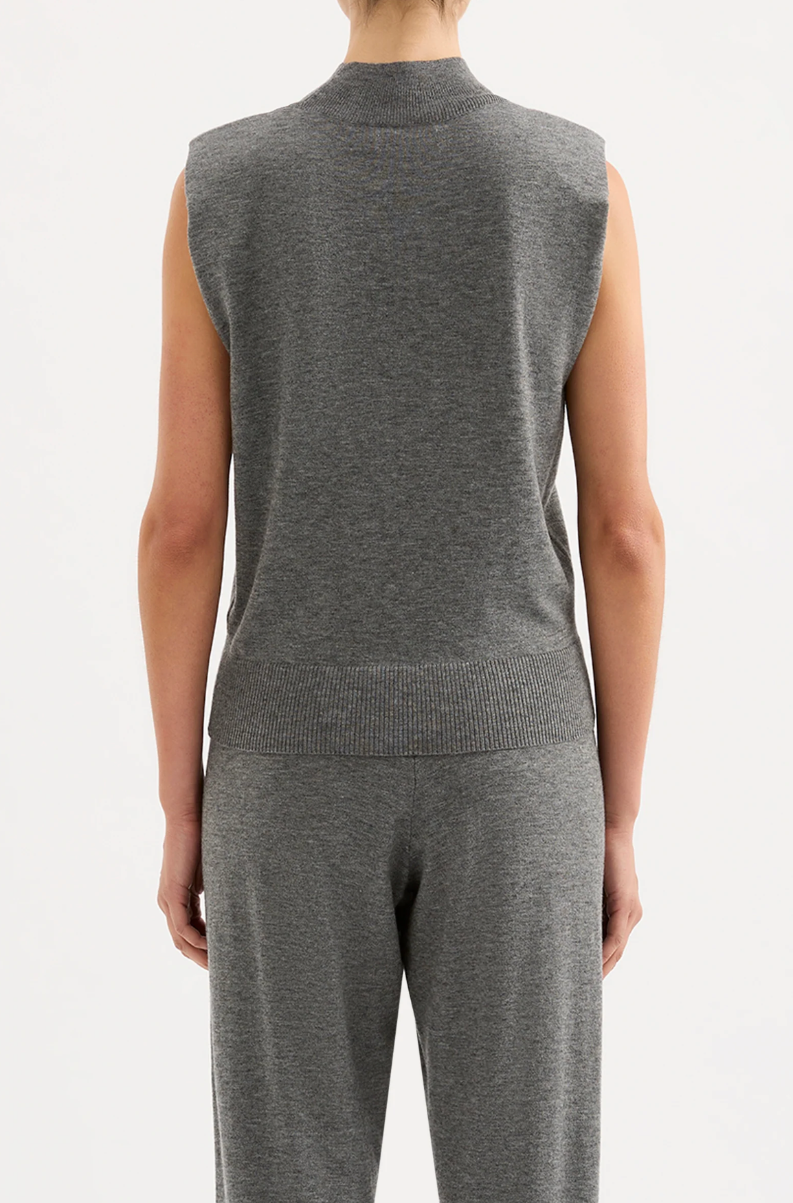 RAE KNIT TOP | CHARCOAL