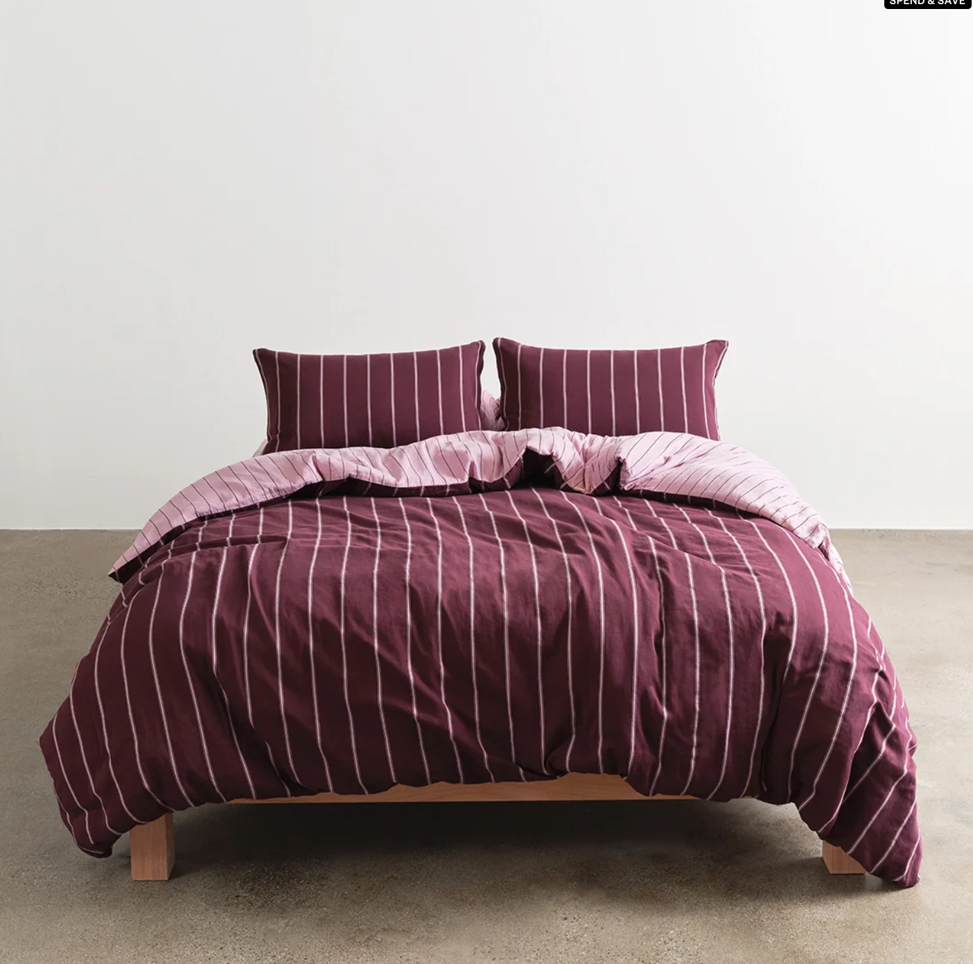 QUILT COVER | MULBERRY/ASTER