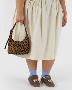 MINI NYLON SHOULDER BAG | LEOPARD