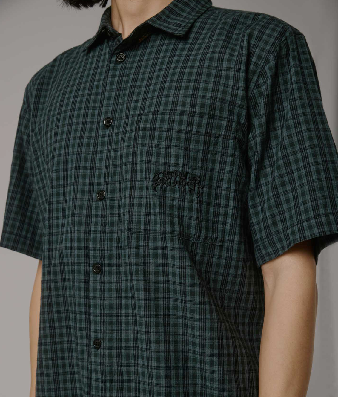 MANNER CHECK SS SHIRT | RIVER