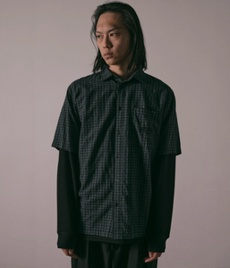 MANNER CHECK SS SHIRT | RIVER