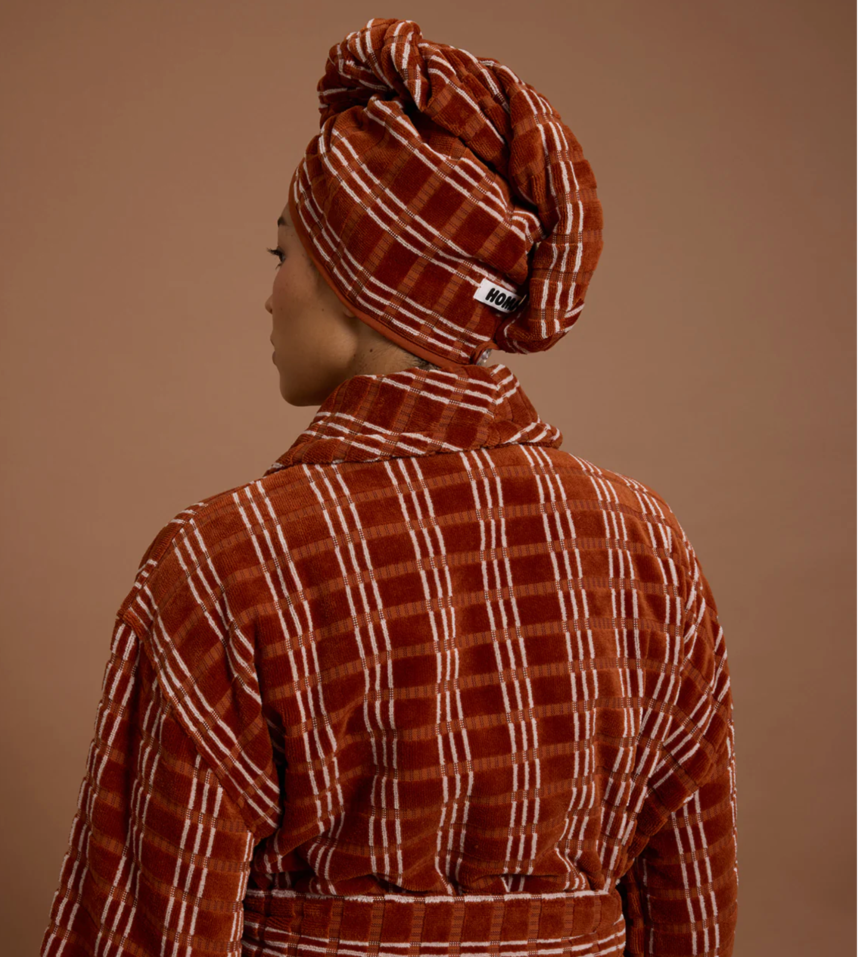 HOMMEY HAIR WRAP | TERRACOTTA