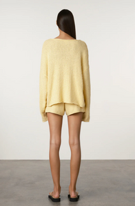 TEXTURED KNIT JUMPER | BUTTER
