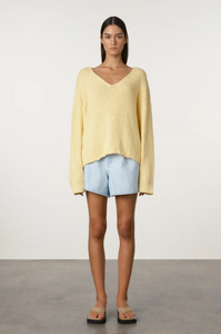 TEXTURED KNIT JUMPER | BUTTER