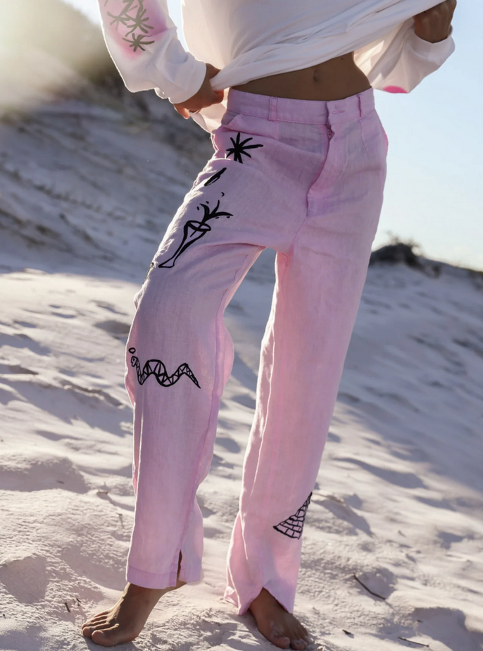 MYSTIC LINEN PANTS
