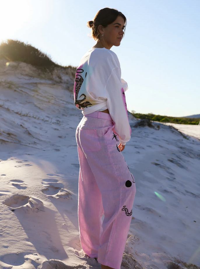 MYSTIC LINEN PANTS