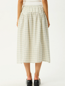 CHECK MIDI SKIRT | LEGACY