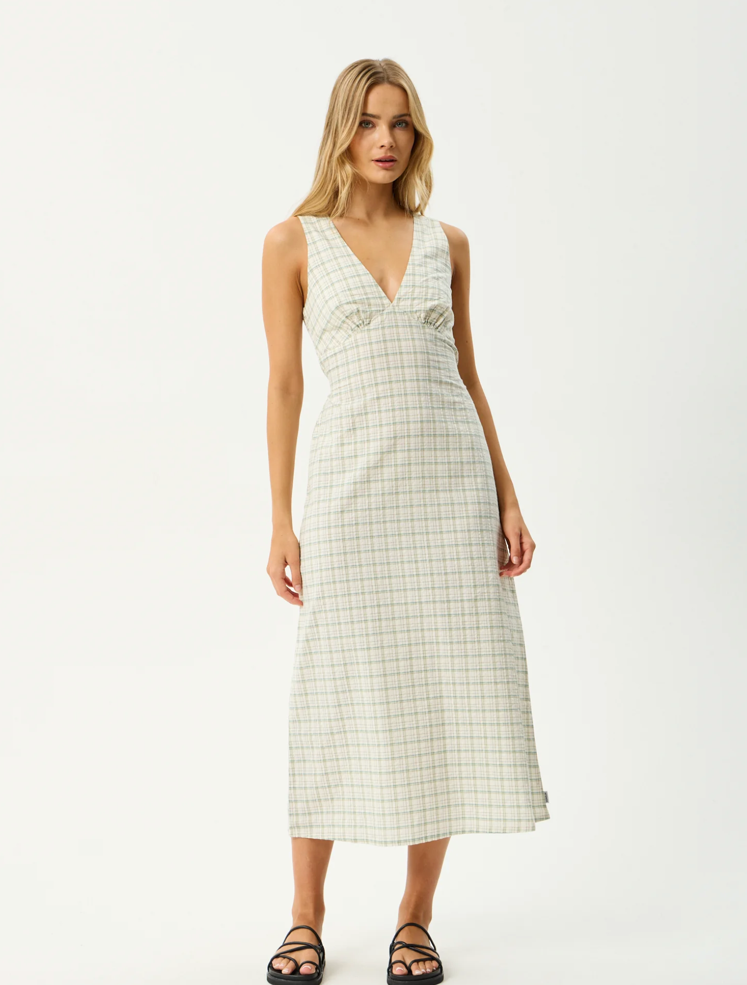 SEERSUCKER MAXI DRESS | LEGACY