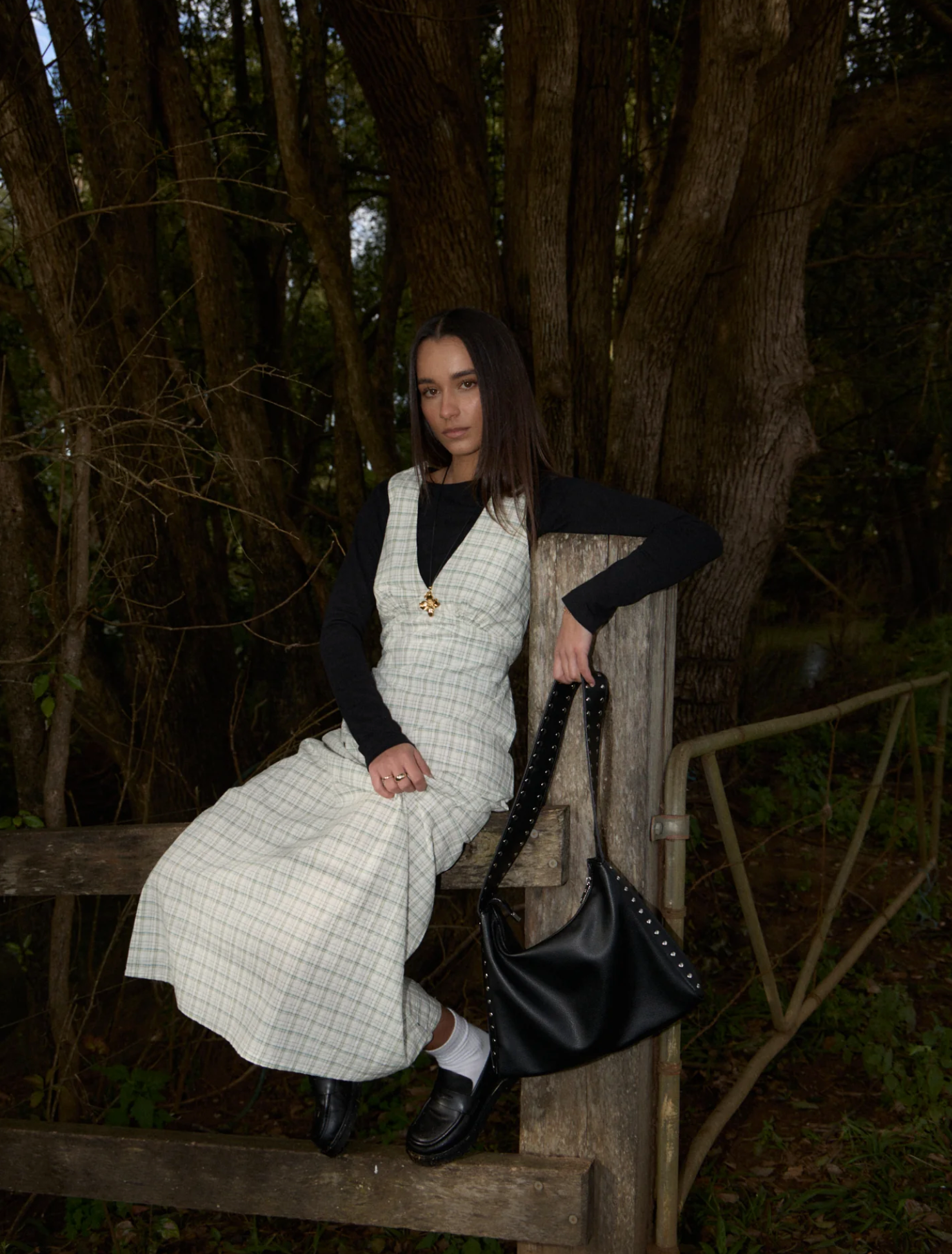 SEERSUCKER MAXI DRESS | LEGACY