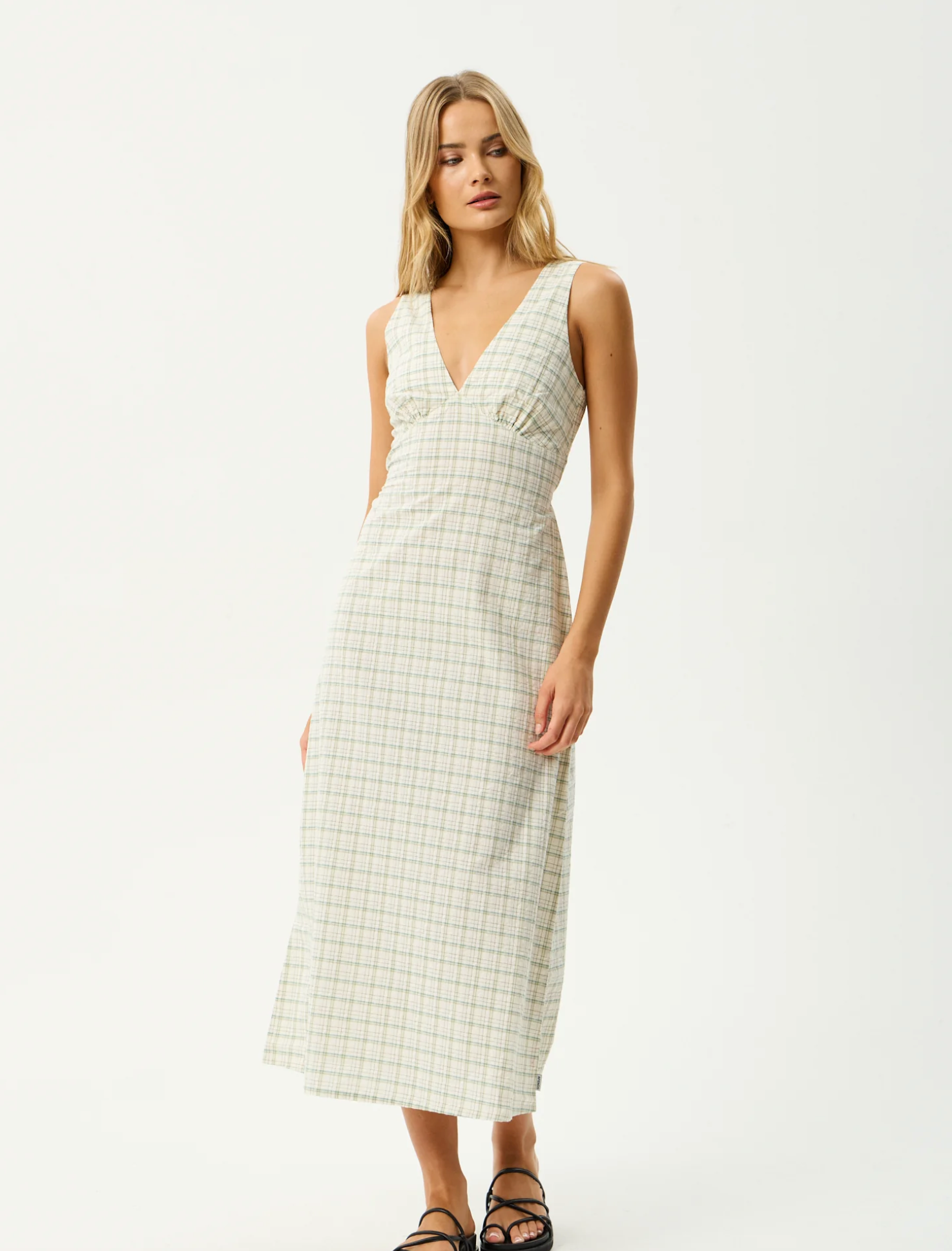 SEERSUCKER MAXI DRESS | LEGACY