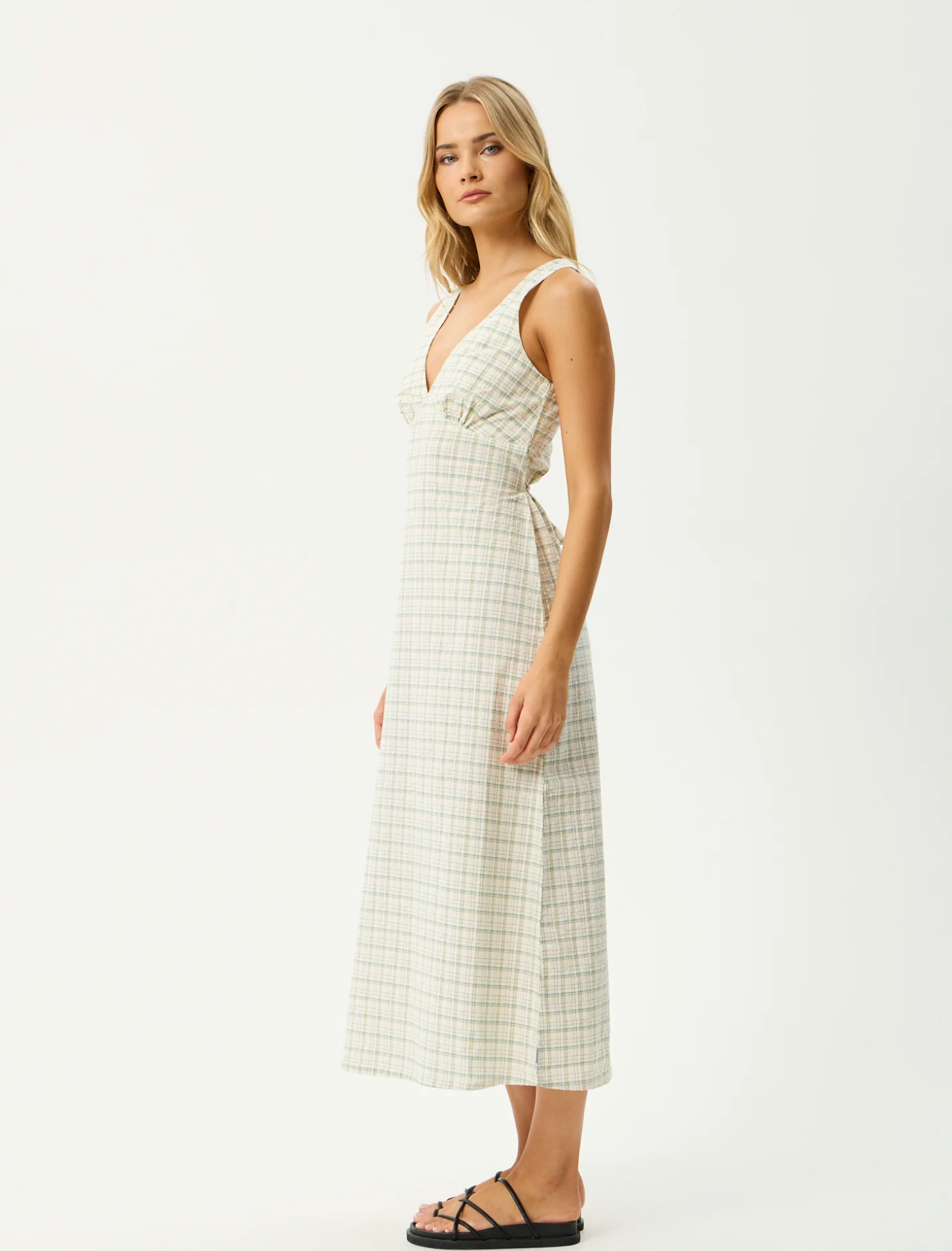 SEERSUCKER MAXI DRESS | LEGACY