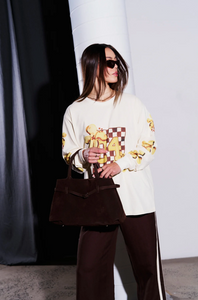 ISLAND SPORTS CLUB LONG SLEEVE TOP | SOFT BUTTER