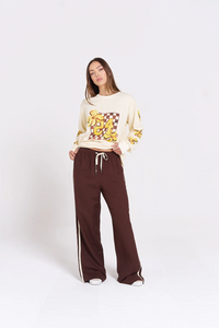 ISLAND SPORTS CLUB LONG SLEEVE TOP | SOFT BUTTER