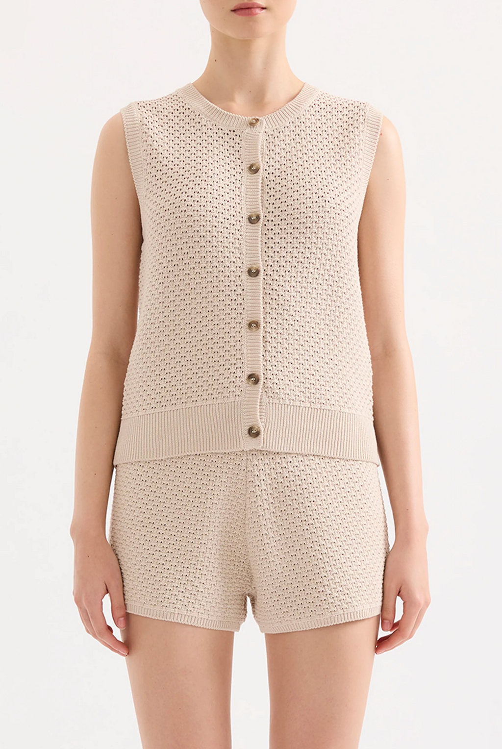 FRAZER KNIT TANK | BUFF