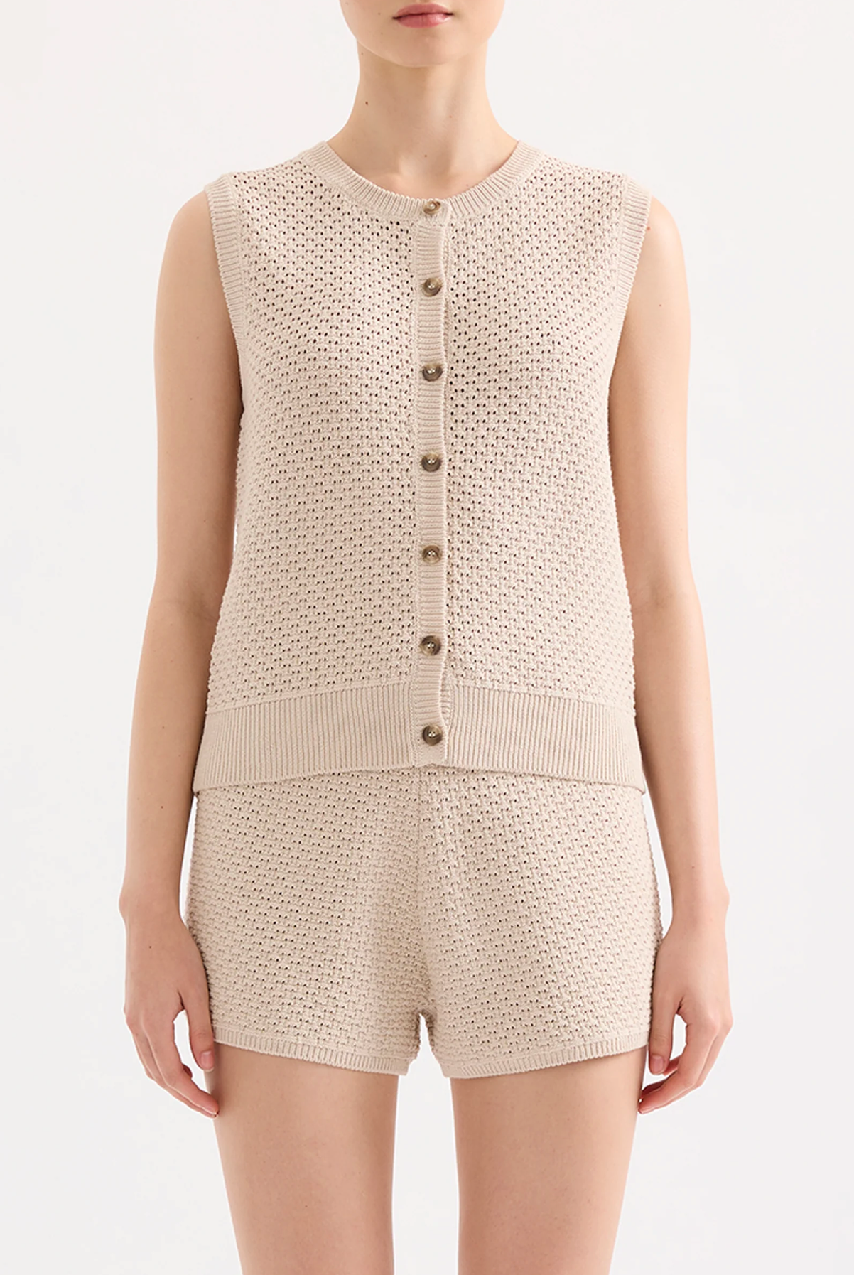 FRAZER KNIT TANK | BUFF