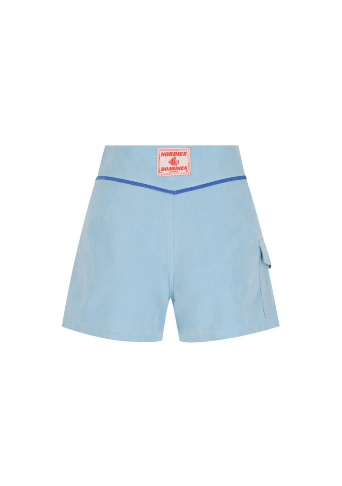 SNAP FRONT BOARDSHORT | SKY