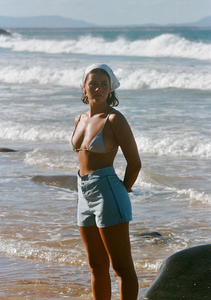 SNAP FRONT BOARDSHORT | SKY