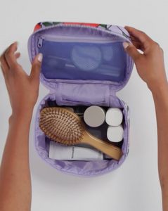 LARGE COSMETIC CASE | PINK POPPY
