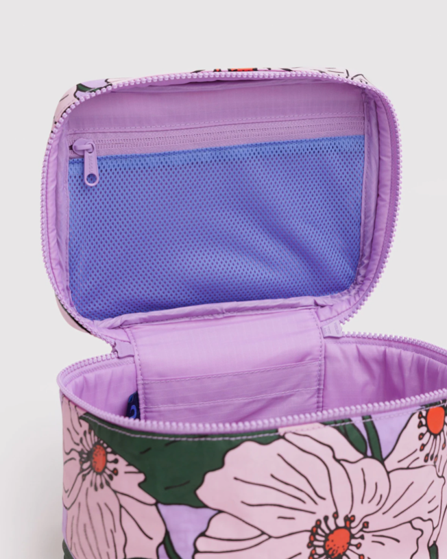 LARGE COSMETIC CASE | PINK POPPY