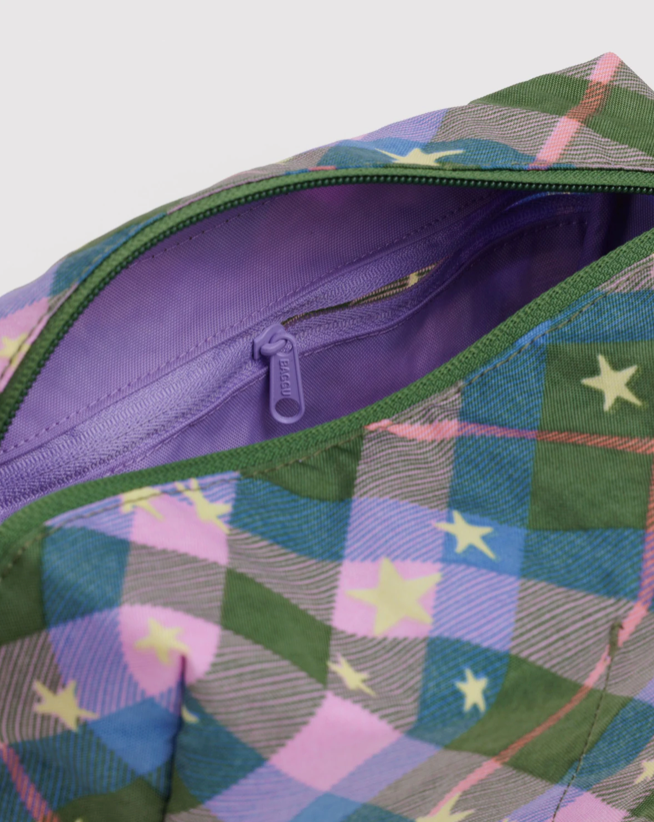 DOPP KIT | GREEN STAR PLAID