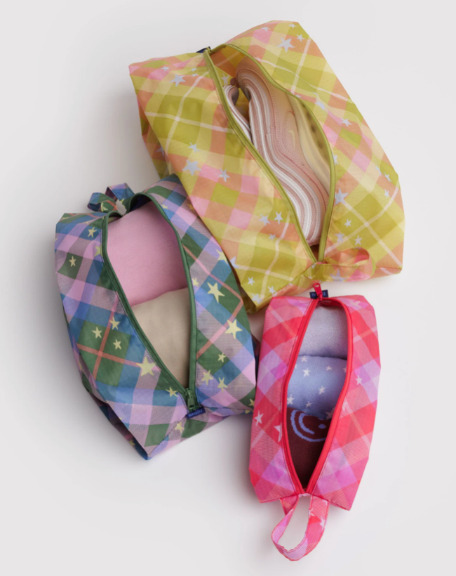 3D ZIP SET | STAR PLAID
