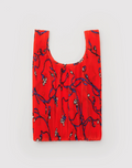 PLEATED BAGGU | RED SNAPDRAGON
