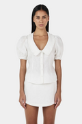 IZZY LINEN SHIRT | IVORY