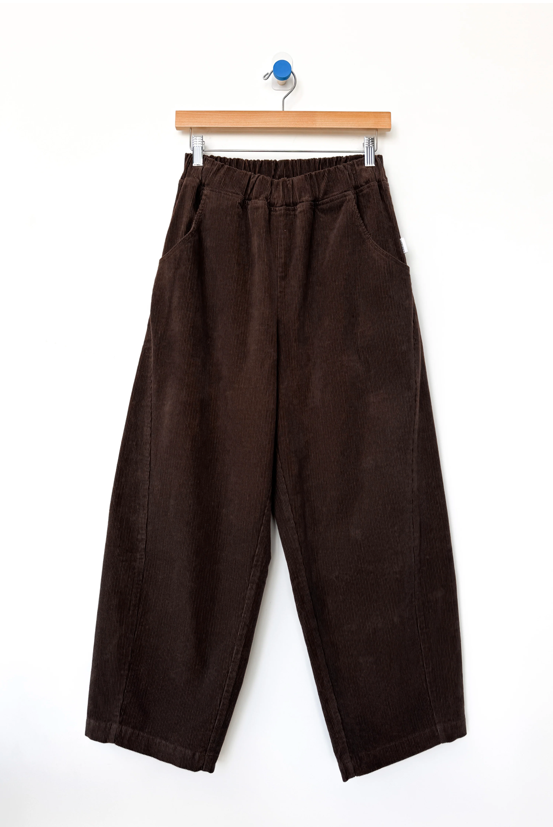CORDUROY ARC PANTS | CHOCOLATE