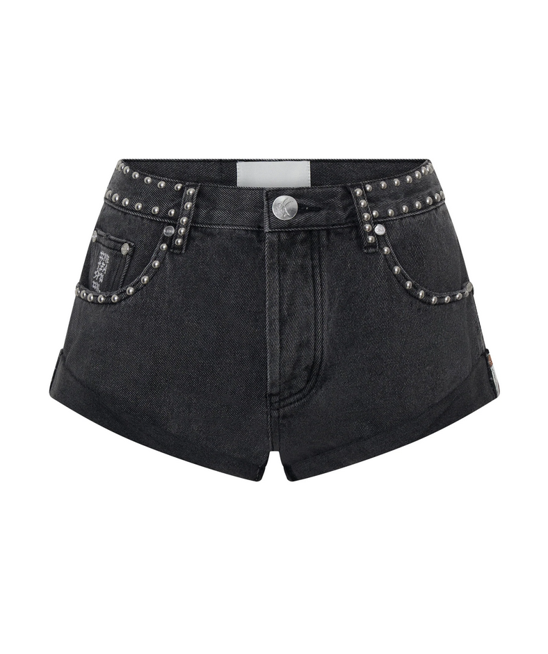 BANDITS LOW WAIST STUDDED | DENIM SHORTS