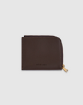 ADIE ZIP AROUND WALLET | CHOCOLATE