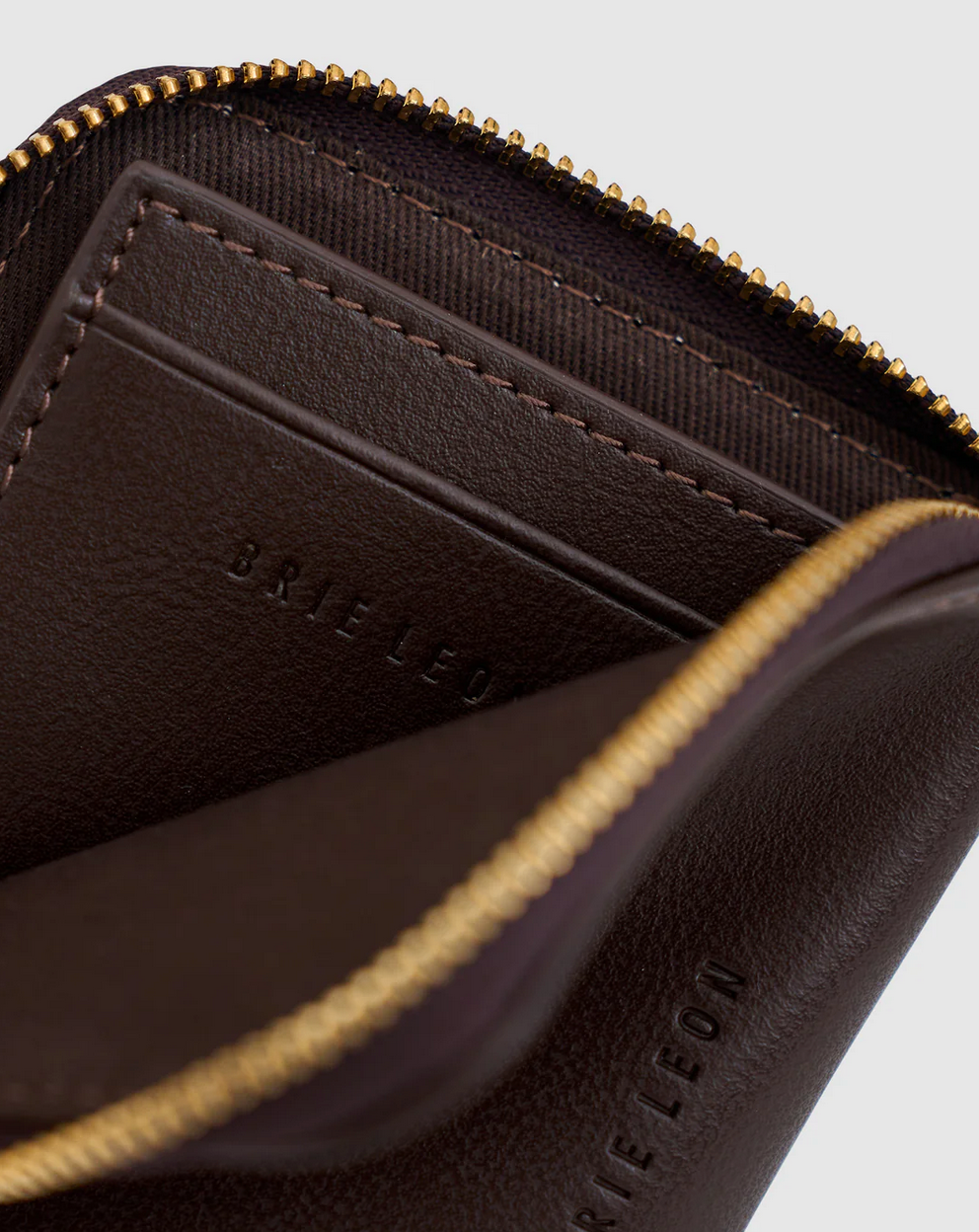 ADIE ZIP AROUND WALLET | CHOCOLATE